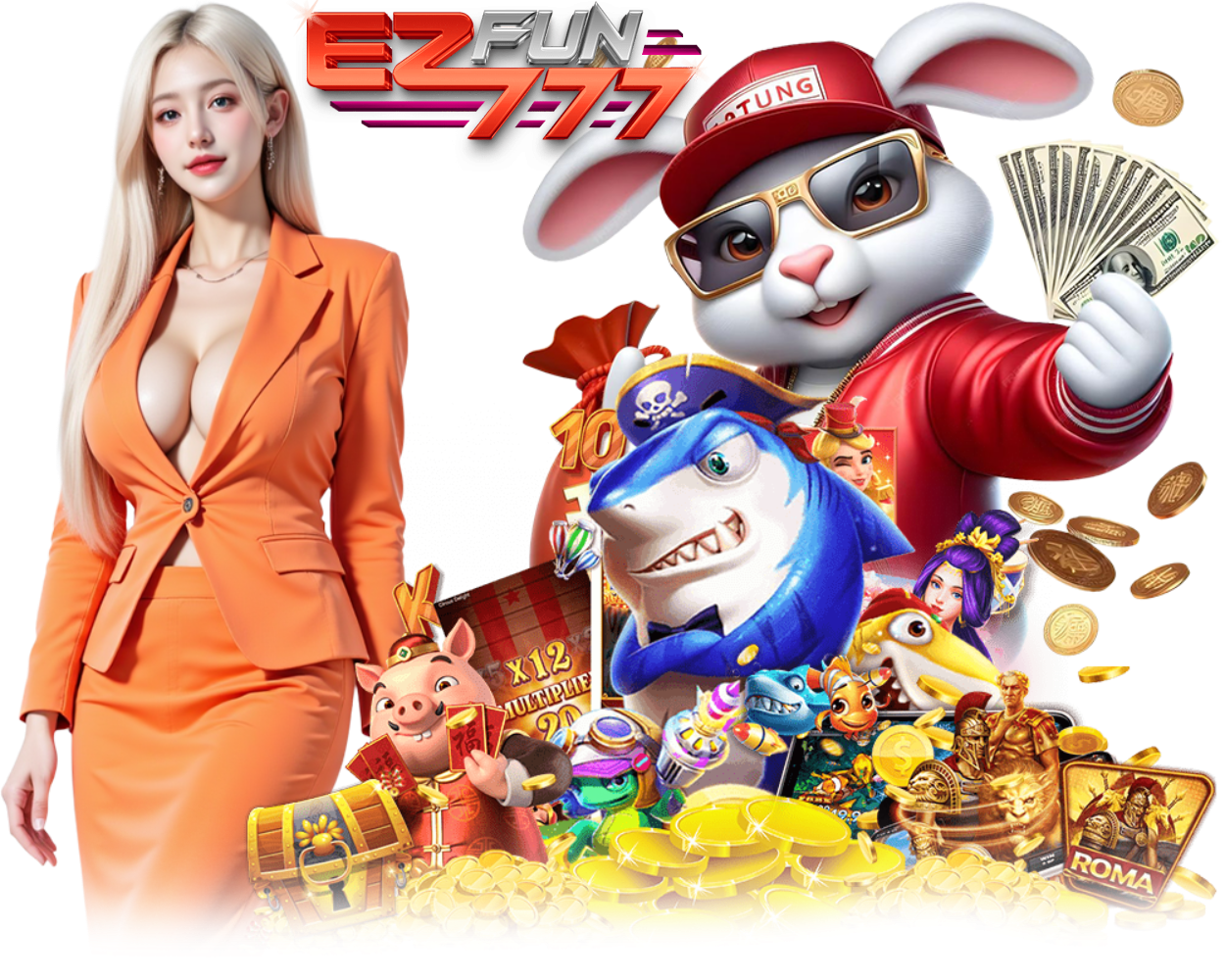 EZFUN777 สล็อตเว็บใหญ่ โบนัสสูง